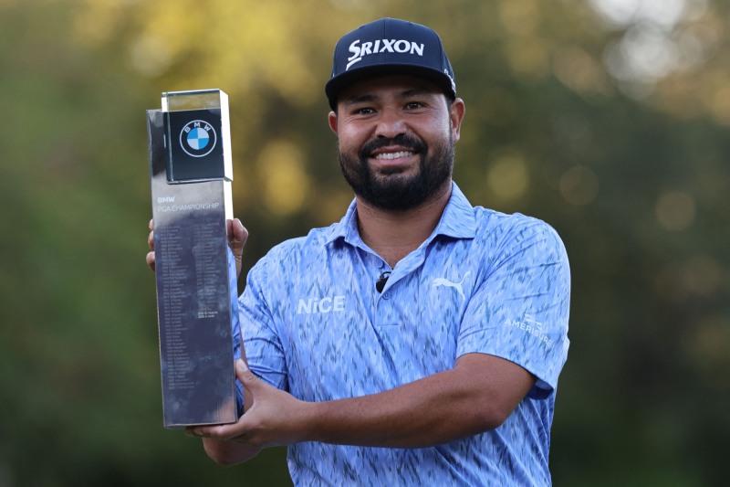 BMW PGA 챔피언십에서 우승한 JJ 스펀 / 사진=연합뉴스