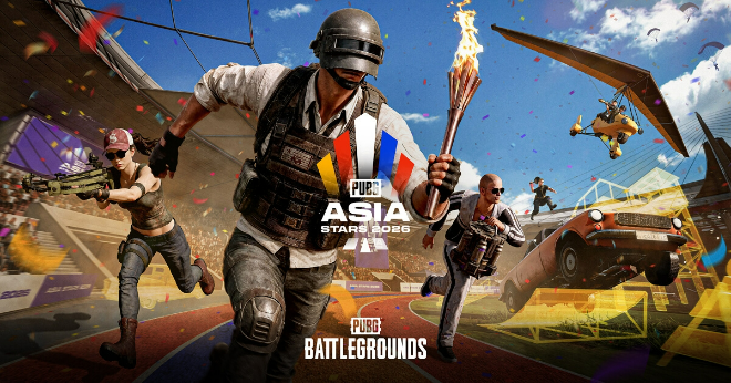 'PUBG 아시아 스타즈 2026' 관련 이미지. 사진=크래프톤