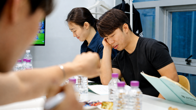 사진=대본리딩에 참여한 양주시청 정겨운 주무관 / 제공=부트룸
