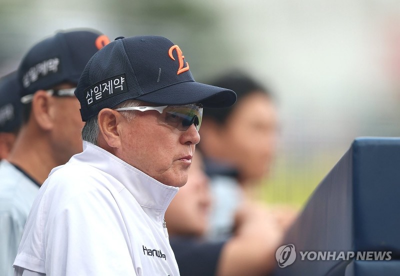 김경문 한화 감독