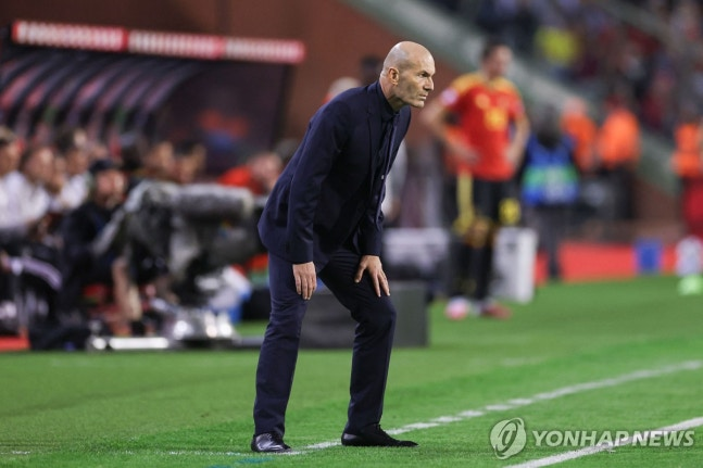 지데딘 지단 프랑스 축구대표팀 감독 / 사진=연합뉴스