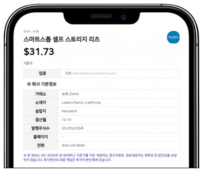 스마트스톱 셀프 스토리지 리츠, 약 1억 4000만 달러 규모 북미 투자 추진…2026년 가이던스 상향