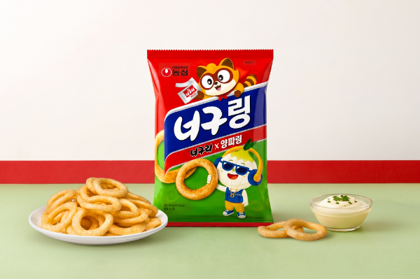 농심, 양파링에 너구리 맛 더한 '너구링' 출시