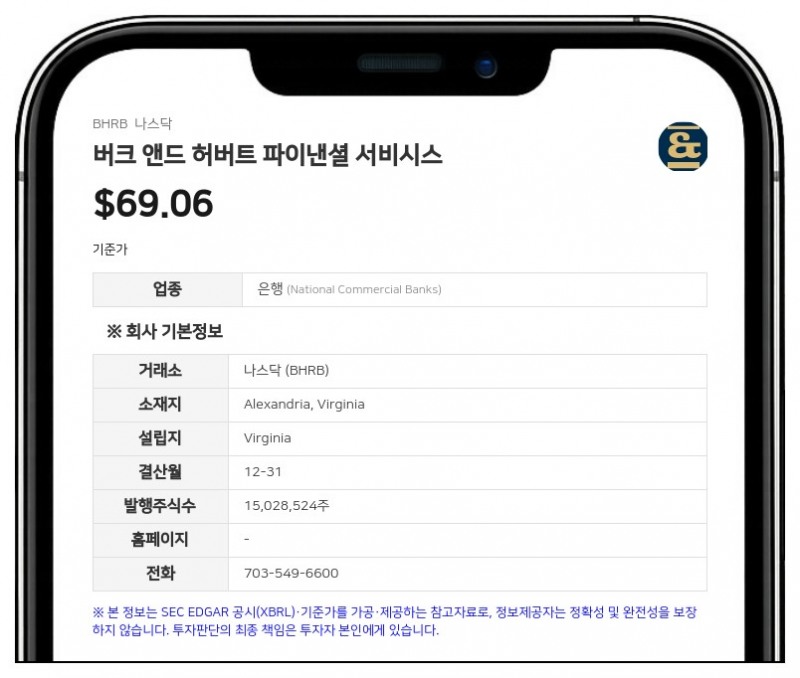 버크 앤드 허버트 파이낸셜, 1억 달러 규모 후순위채 발행 조건 확정