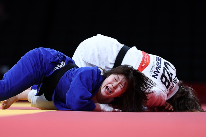 허미미, 여자 -57kg급 준결승. / 사진=연합뉴스