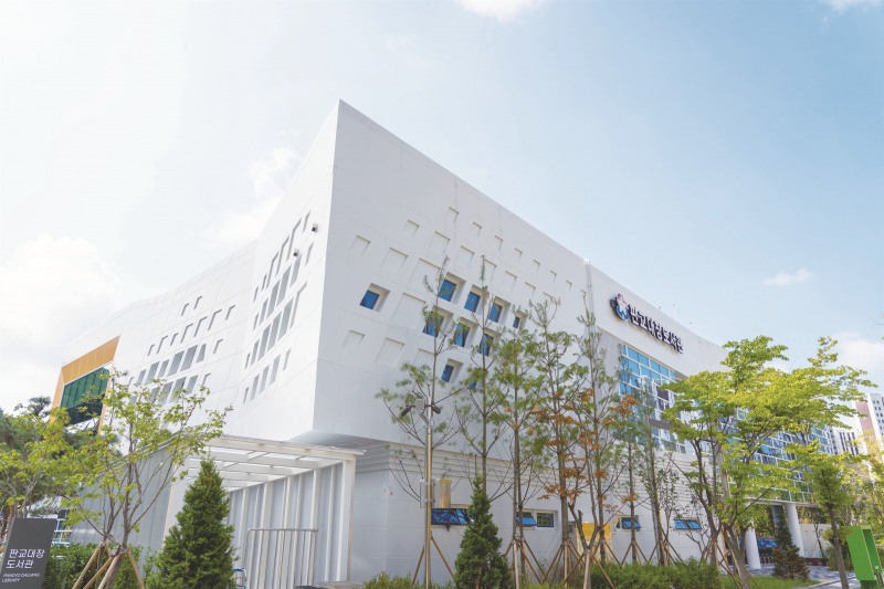 판교대정도서관 전경. /성남시