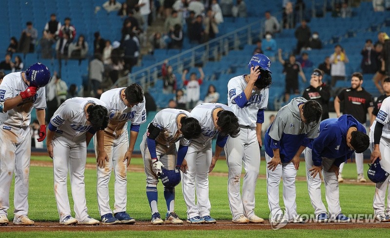 삼성 선수들
