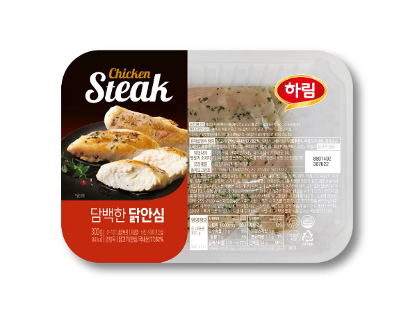 하림, 신제품 '치킨 스테이크 담백한 닭안심' 출시