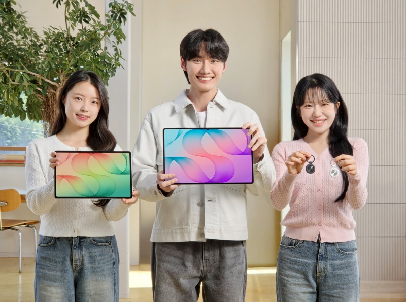 삼성전자가 '갤럭시 탭 S12 시리즈'와 '갤럭시 스마트태그3'를 7일 국내 출시한다./삼성전자