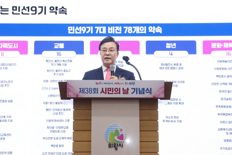 김성제 의왕시장. /의왕시