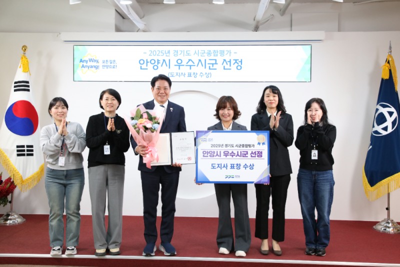 경기도 시군종합평가, 우수 시군으로 선정돼 도지사 표창