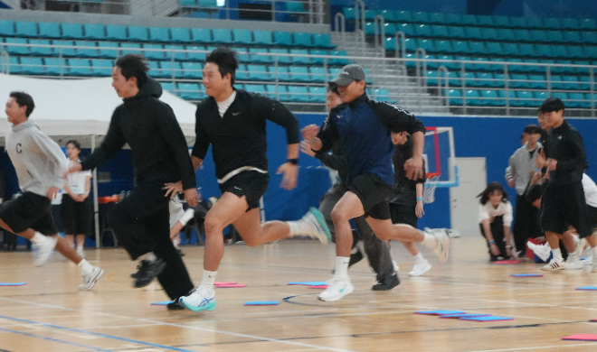 지난 7일, 가톨릭관동대학교 트리니티융합대학, 제3대 학생회 'U:nit(유닛)' 주관 제3회 '소화제' 단합대회 현장 사진. (사진제공=가톨릭관동대)