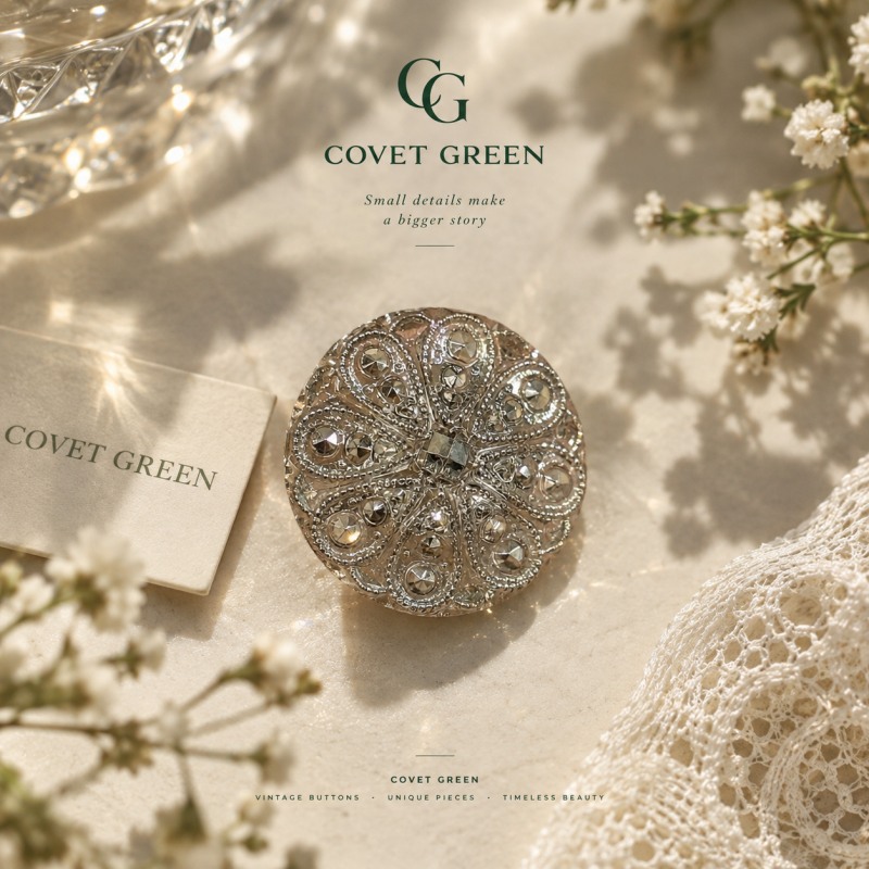 단추 하나가 브랜드 가치를 바꾼다, '코벳그린(Covet Green)'의 부자재 차별화 전략