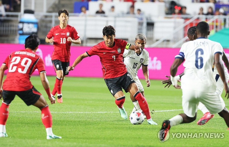 한국 대 에콰도르 경기