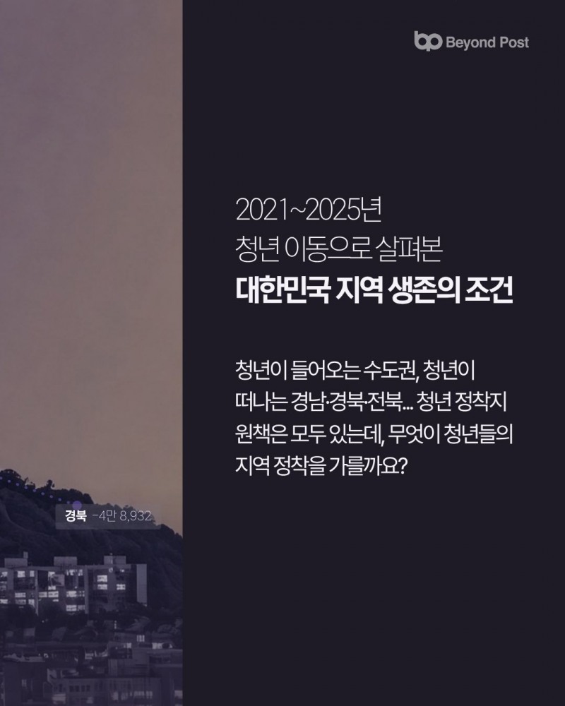 대한민국 지역 생존 리포트 ①