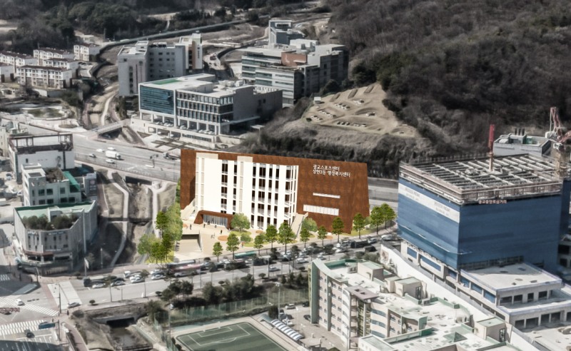 광교스포츠센터 등 복합시설 건립사업 조감. /용인시