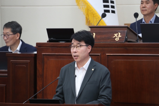 구미시의회 신용하 의원, 5분 자유발언