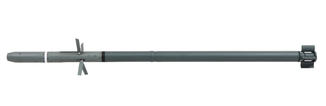 LIG D&A의 2.75인치 유도로켓 비궁(Poniard). 사진= LIG D&A