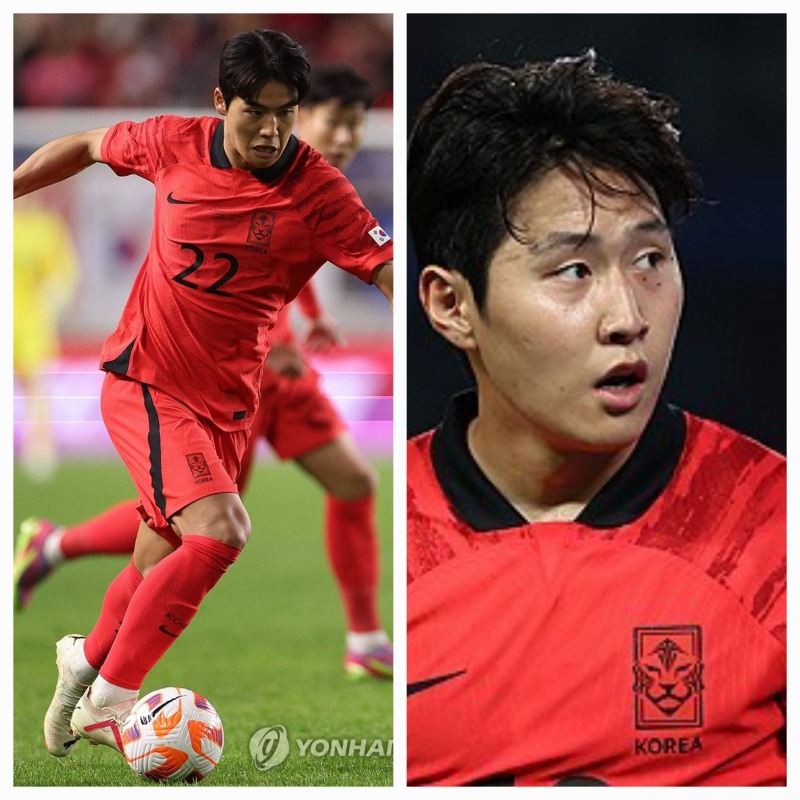 설영우(왼쪽)과 이강인