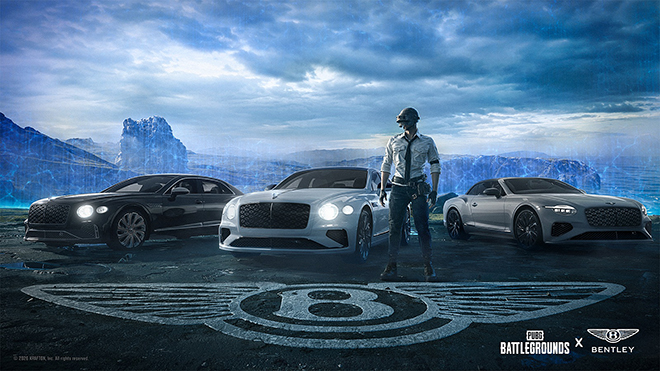 'PUBG: 배틀그라운드 × 벤틀리' 컬래버레이션 관련 이미지. 자료 제공: 크래프톤