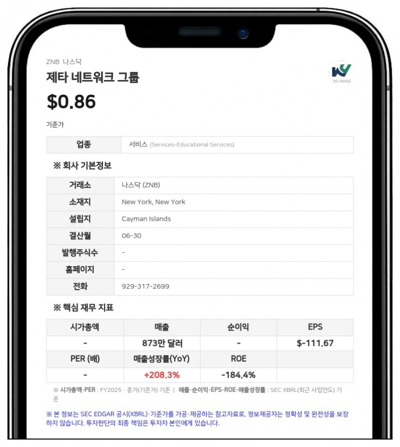 제타 네트워크 그룹, 연간 순손실 1억 5746만 달러로 적자 확대…SolvBTC 손상차손 1억 1402만 달러