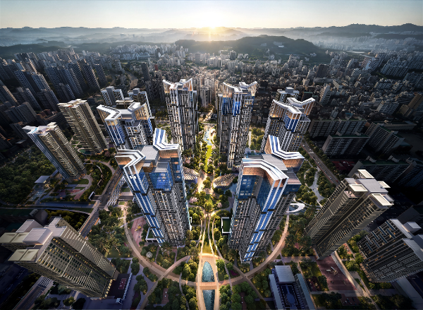 디에이치 목동 에세르 투시도/현대건설