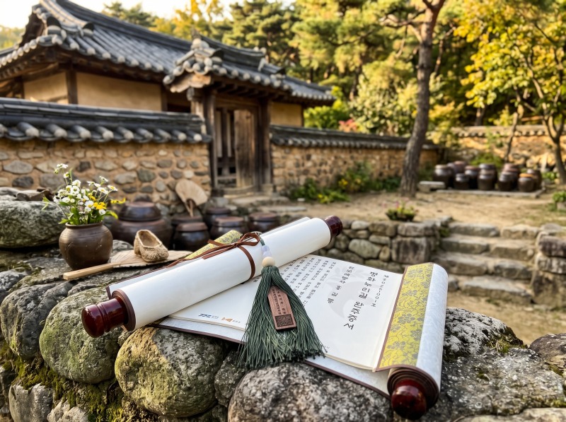 평화누리길 완주증서 및 수제호패 모습. /경기관광공사