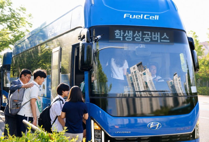 학생성공버스 모습. /인천시교육청