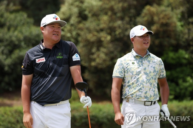 임성재(왼쪽)와 김시우 / 사진=연합뉴스