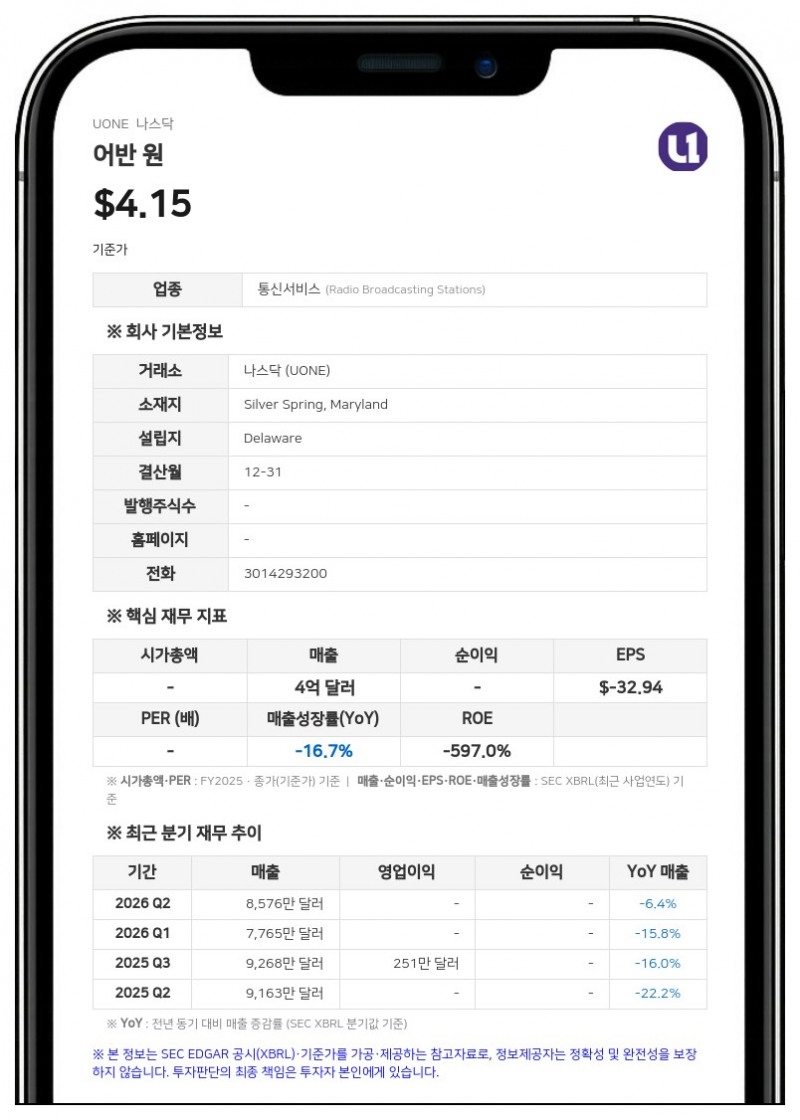 어반 원, 2030년 만기 선순위 담보사채 보충신탁계약 체결…자산 매각 대금 용도 확대