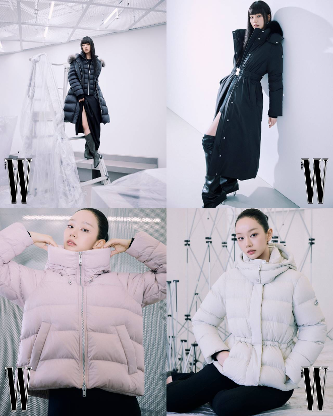 사진=배우 혜리와 함께한 무스너클(Moose Knuckles) 더블유 코리아(W Korea) Vol. 11의 디지털 커버와 화보(사진제공:무스너클)
