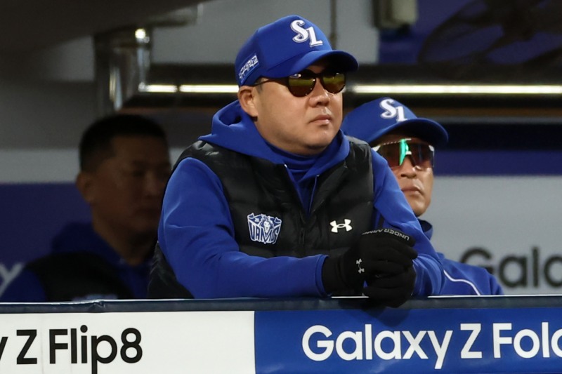 경기 지켜보는 박진만 감독. / 사진=연합뉴스