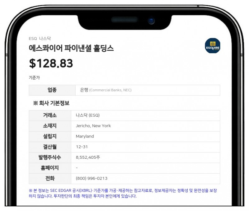에스콰이어 파이낸셜, 주당 0.20달러 분기 배당 실시