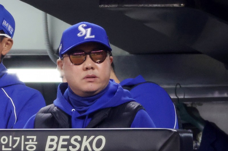경기 지켜보는 박진만 감독. / 사진=연합뉴스