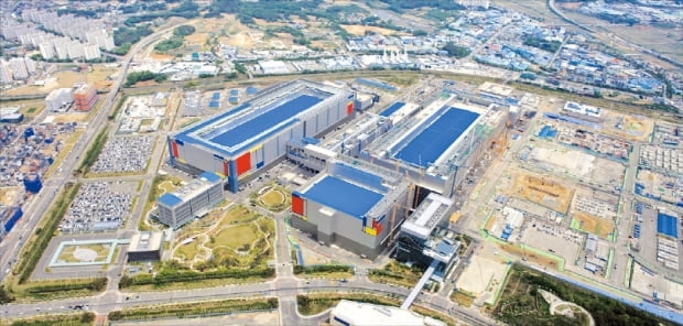 삼성전자 반도체 핵심 생산시설인 평택캠퍼스 전경.(사진=삼성전자 제공)