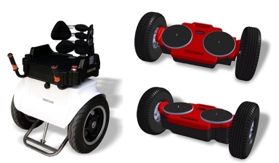 로보쓰리의 전동 무빙보드.(사진=로보쓰리 제공)