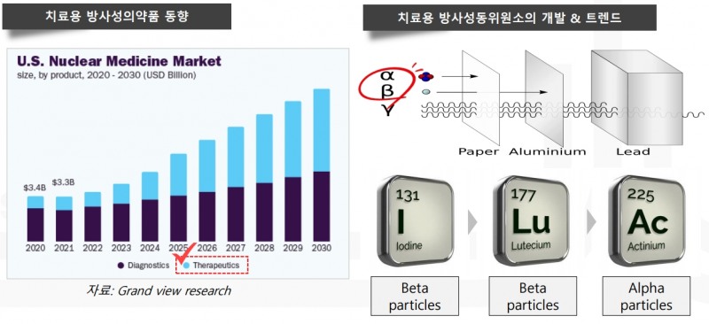 치료용 방사선시장 전망(출처=카이바이오텍 IR자료)