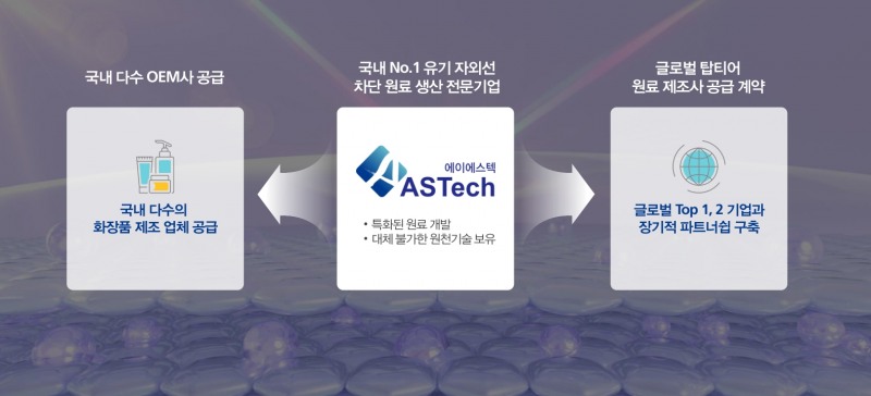 포지셔닝 전략(출처=에이에스텍 IR자료)