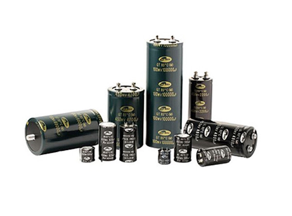 삼화전기 전해콘덴서 제품군.(사진=삼화전기)