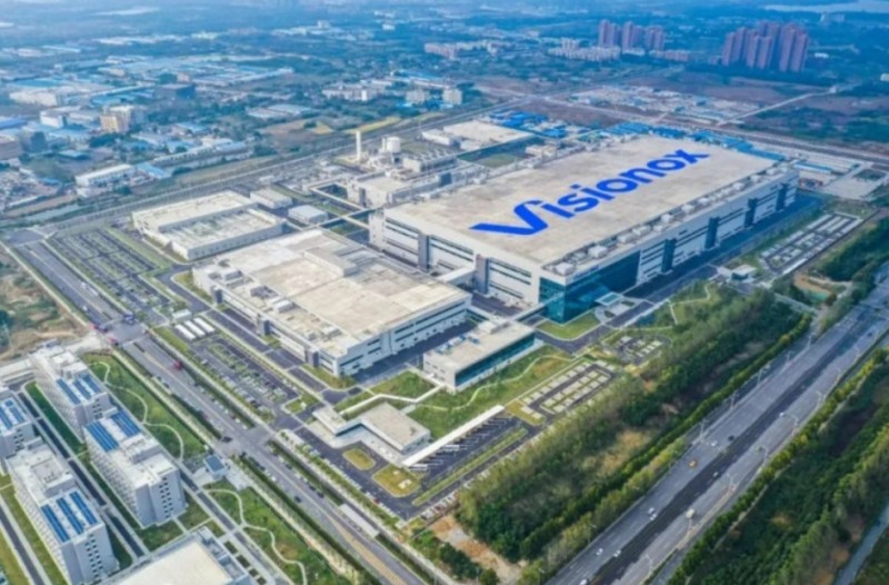 중국의 비젼옥스 디스플레이 공장 전경(사진=비젼옥스 홈페이지 갈무리)