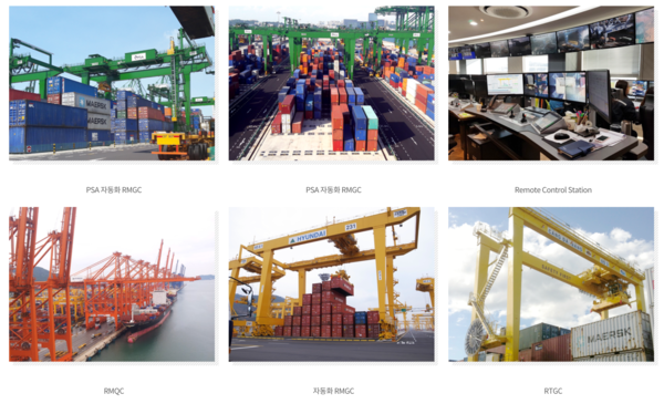서호전기의 항만 무인화 기기 (사진=서호전기 홈페이지)