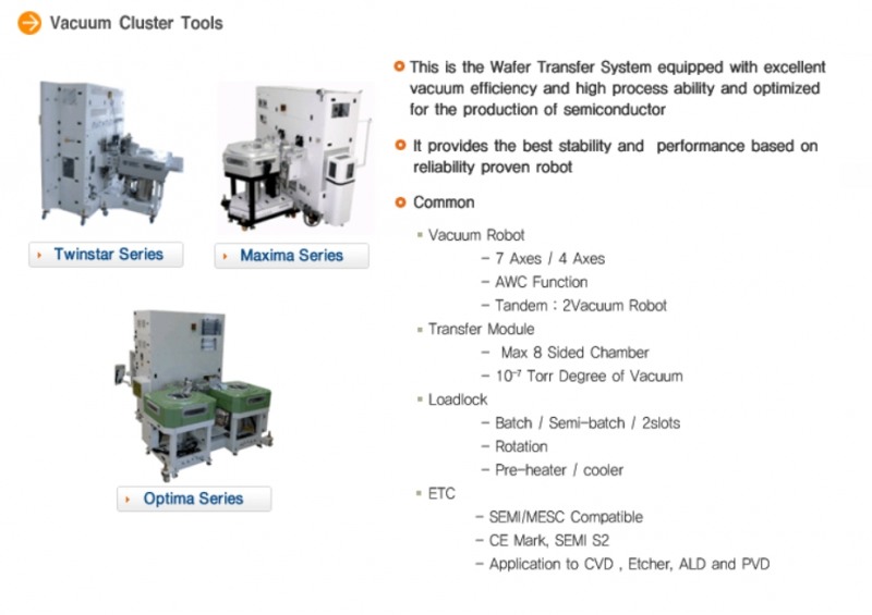 코스텍시스템의 핵심 제품인 반도체 웨이퍼 운송장비.(사진=코스텍시스템 제공)