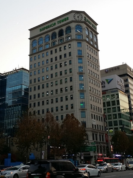 우리기술투자가 위치한 슈페리어타워