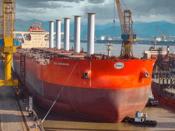 팬오션 VLOC 'SEA ZHOUSHAN'호 (사진=팬오션 제공)