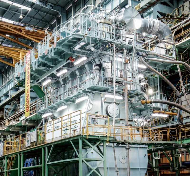 HSD엔진의 주력 제품인 DF엔진.(사진=HSD엔진 제공)