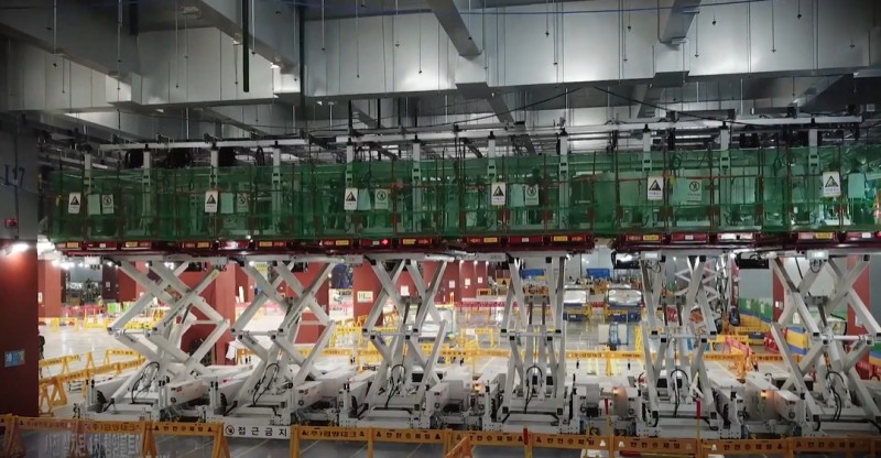 반도체 클린룸을 제작 중인 원방테크 아산 제1공장.(사진=더넥스트뉴스)