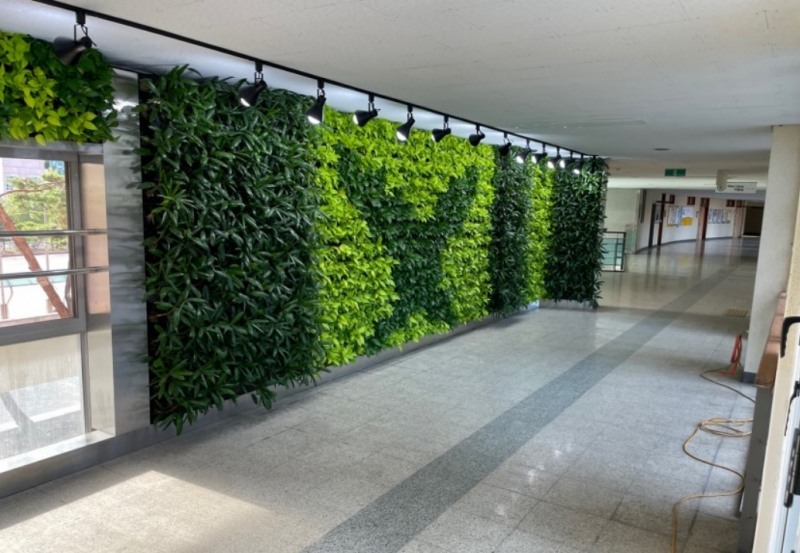 수프로가 진행한 부천 송내고등학교 벽화사업.(사진=수프로 제공)