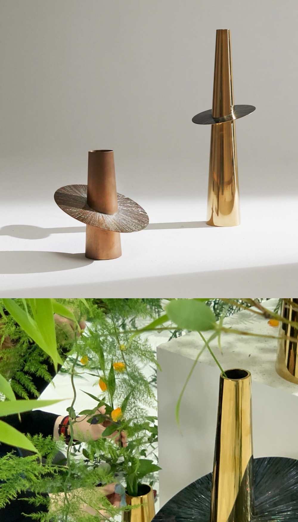 유명 자개 디자인 스튜디오 '아리지안'의 아티스트 류지안, 갓 (got) 화병 / 사진=Courtesy of artist, JINI.M 컴퍼니