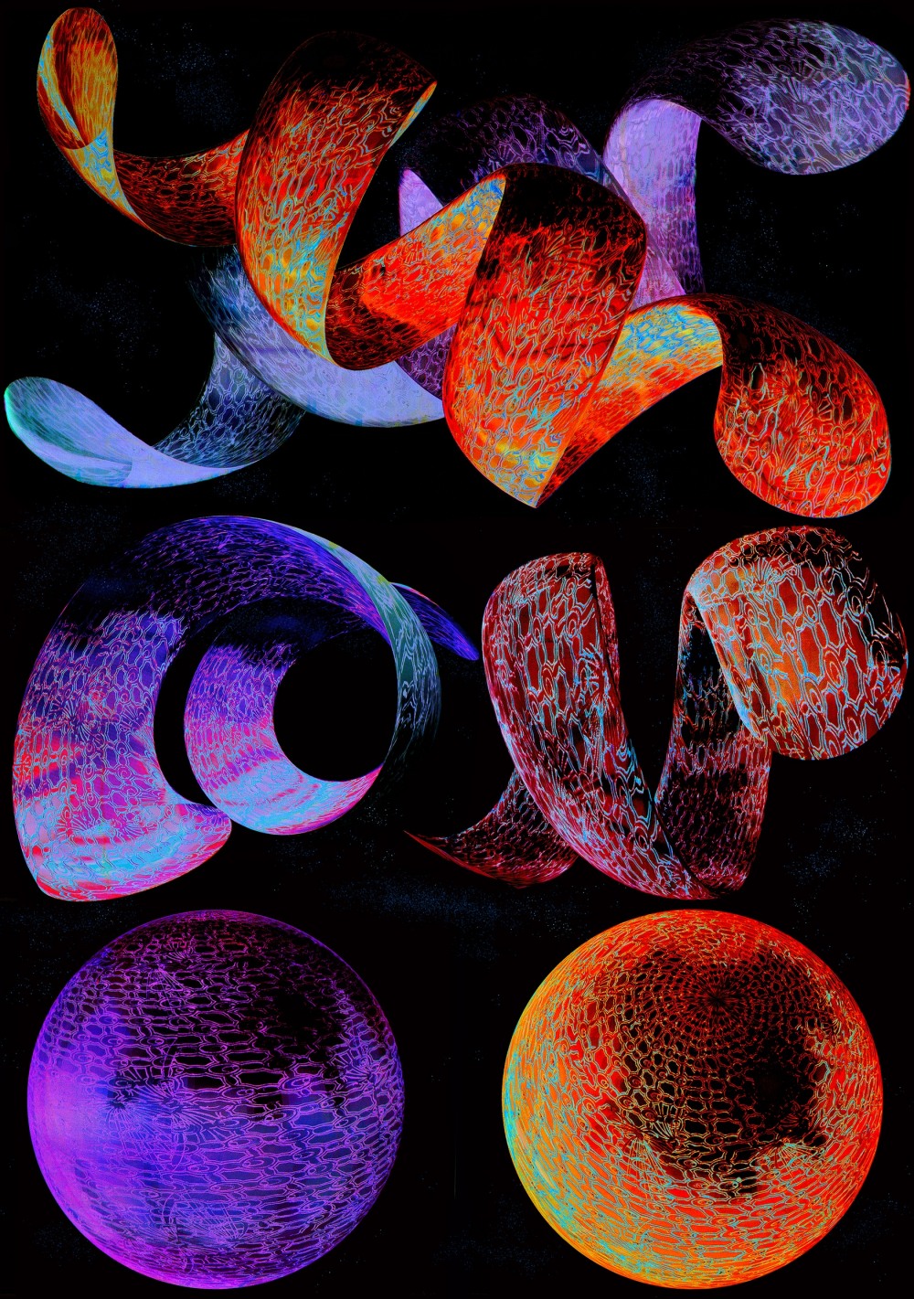 Pearls β, 2021, 디지털 이미지, 가변 치수 / 그림=Courtesy of DOI KIM