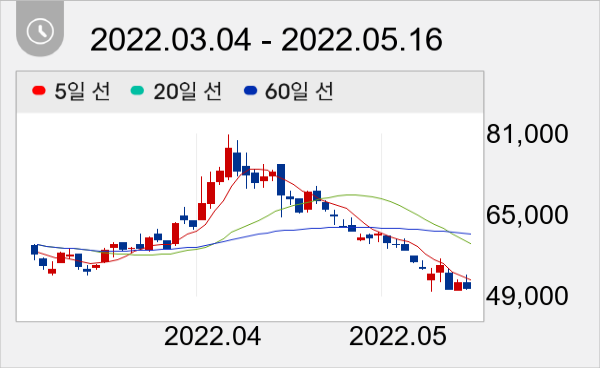 데브시스터즈 일봉 주가차트
